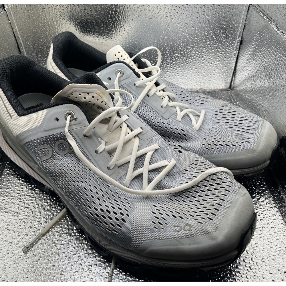 On Cloudsurfer Men's Running Shoes‎ Sneakers Gray White Size 10